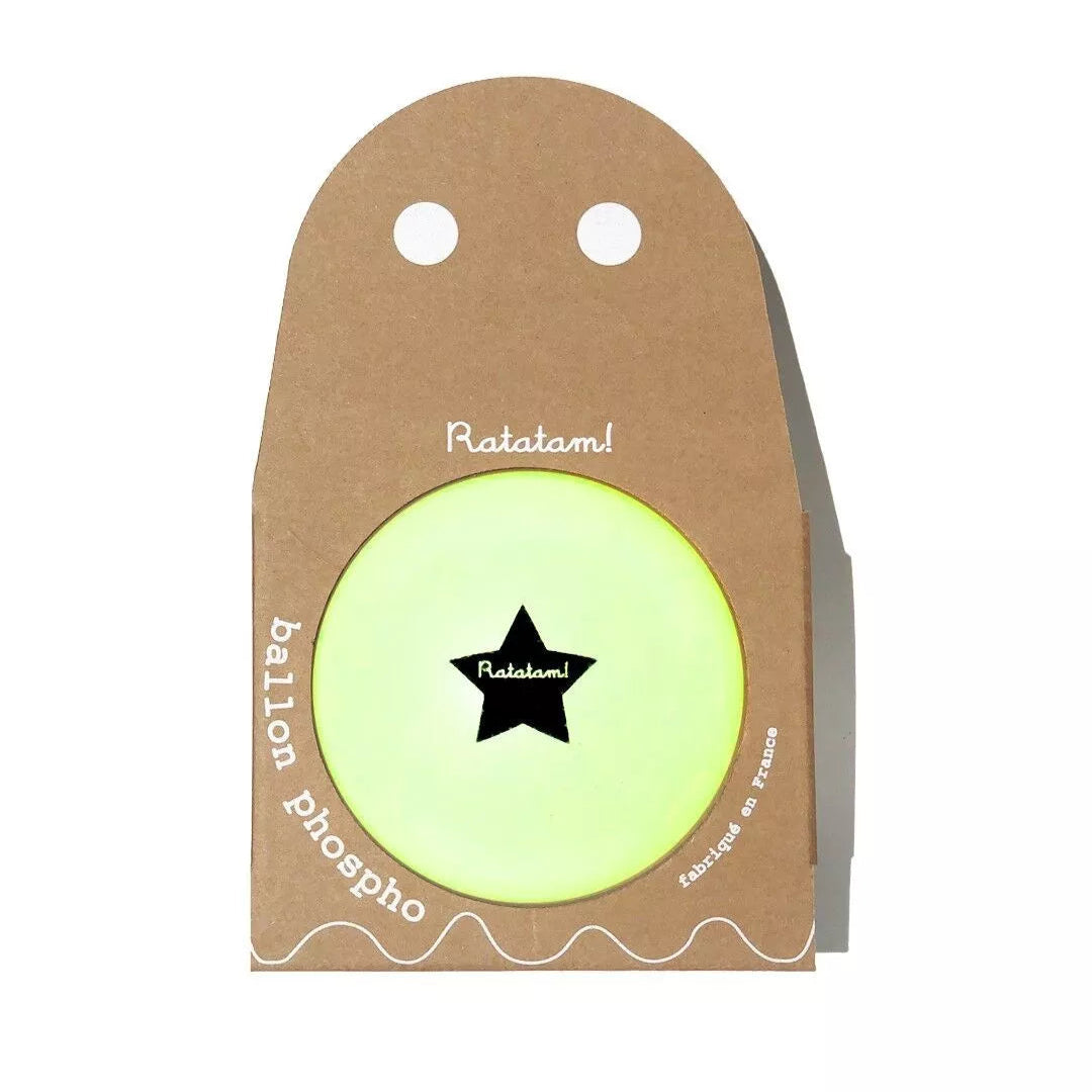 Ballon fantôme phosphorescent 15 cm - Ratatam