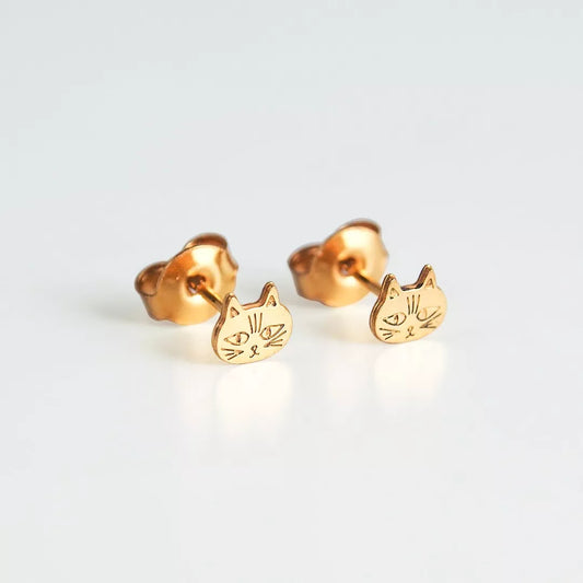 Boucles d'oreilles chat - Adorabili Paris