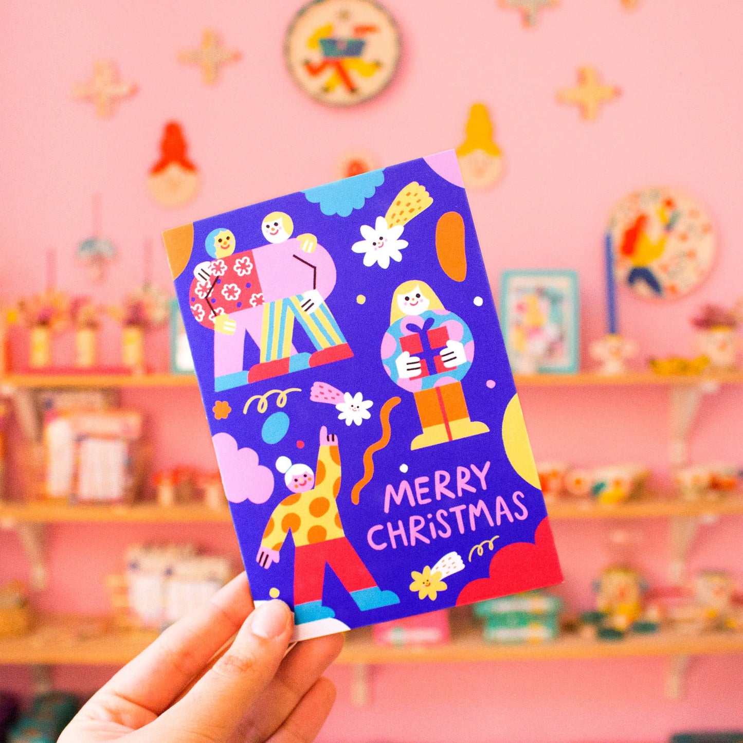 Joyeux Noël//Carte de vœux A6 - Ana Seixas