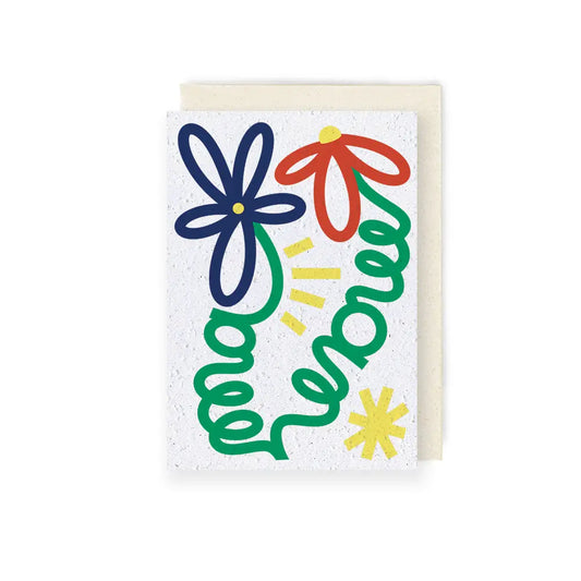 Carte à planter Fleurs Maman - Papier Fleur