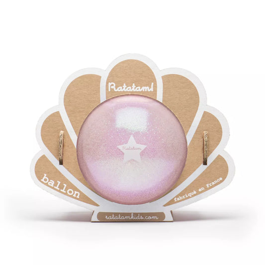 Baby shell balloon rose 10 cm - Ratatam
