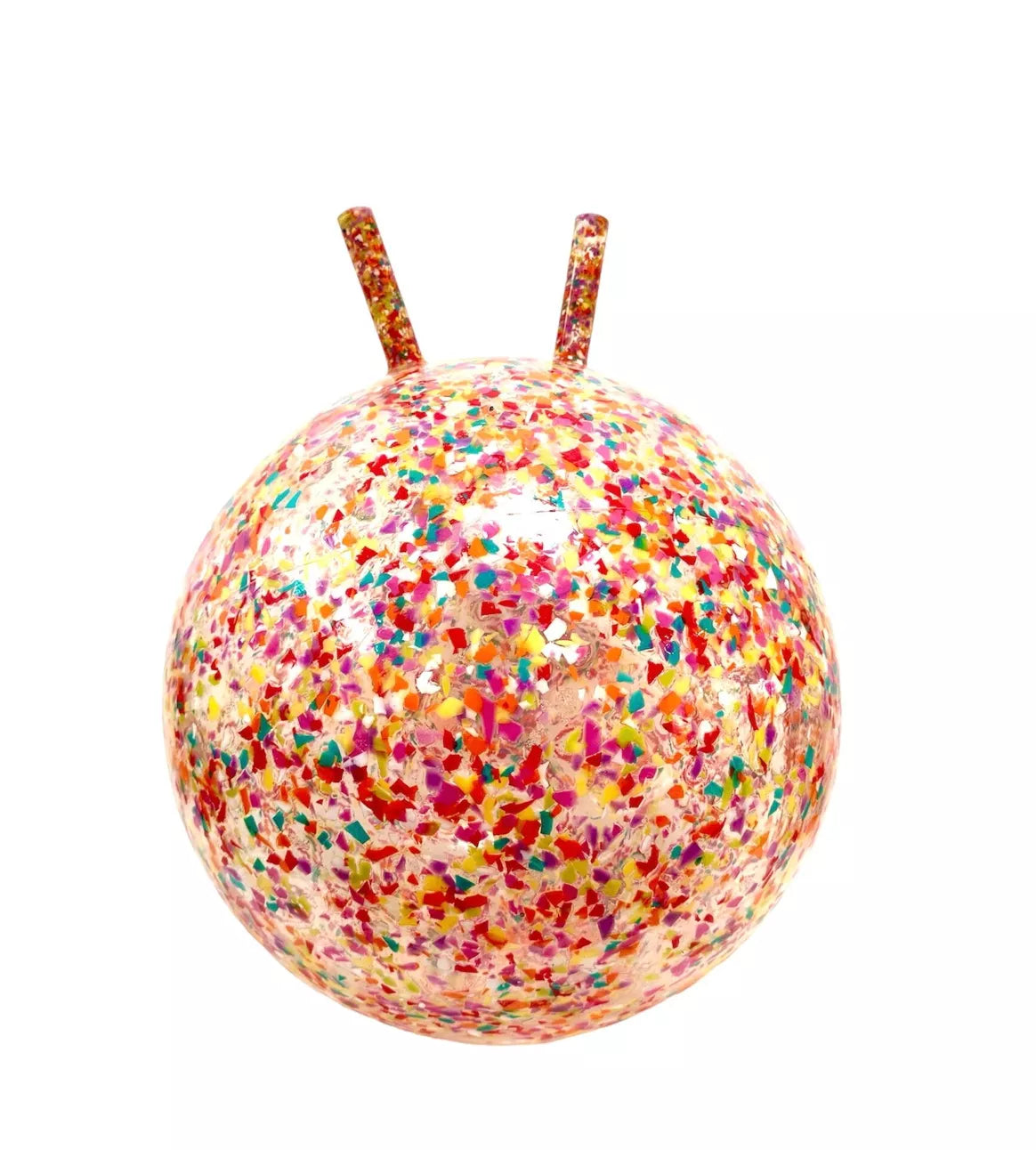 Ballon sauteur confetti en matière recyclée - Ratatam