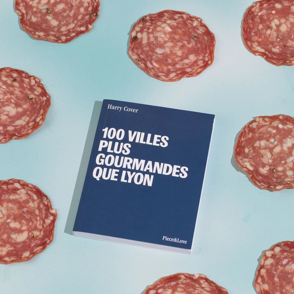 Carnet - 100 villes plus gourmandes que Lyon - Piece & Love