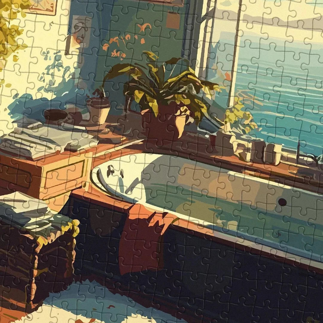 Puzzle 1000 pièces - Bain Voyons - Piece & Love