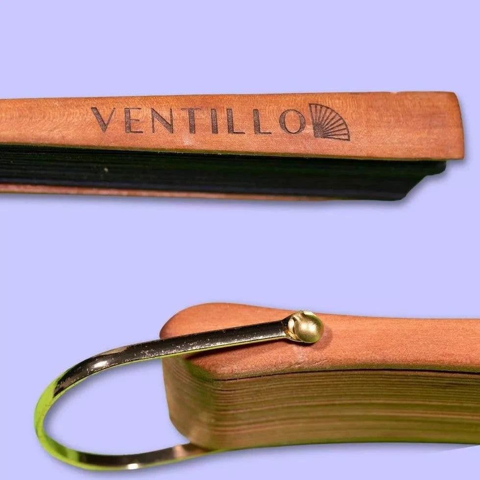 éventail fait main made in France coloré ventillo