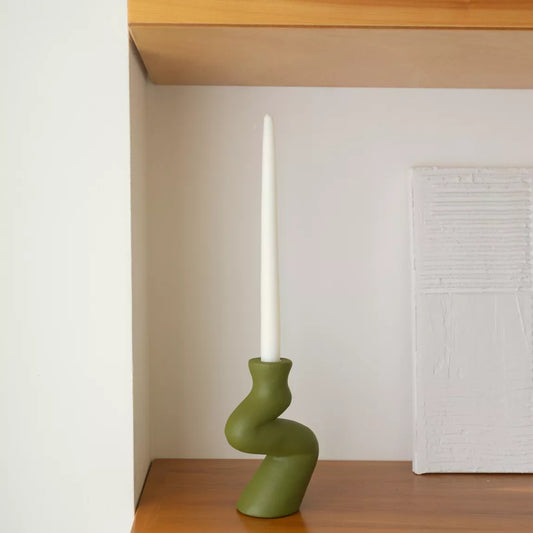 chandelier céramique vert