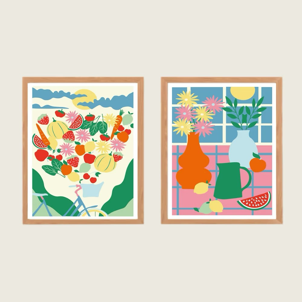 Set peinture Retour de marché - Salut Irène