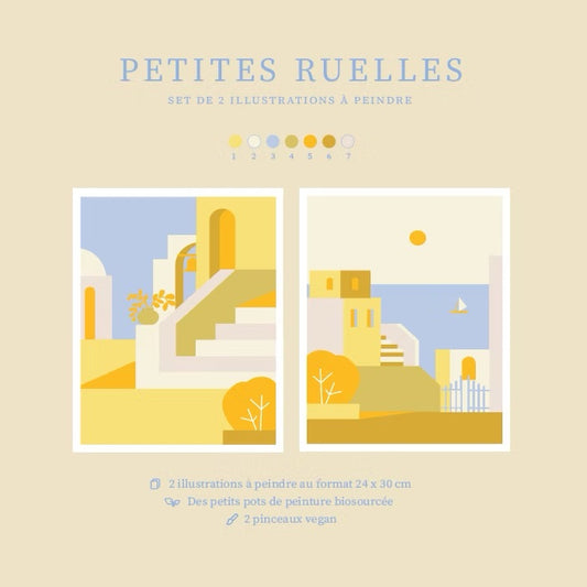 Set peinture Petites ruelles - Salut Irène