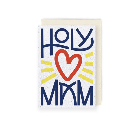 Carte à planter Holy mam - Papier Fleur