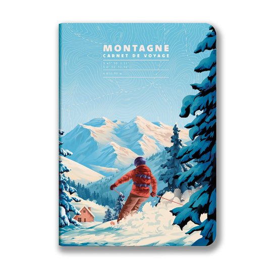 Carnet "Montagne, Hiver" - Aventura