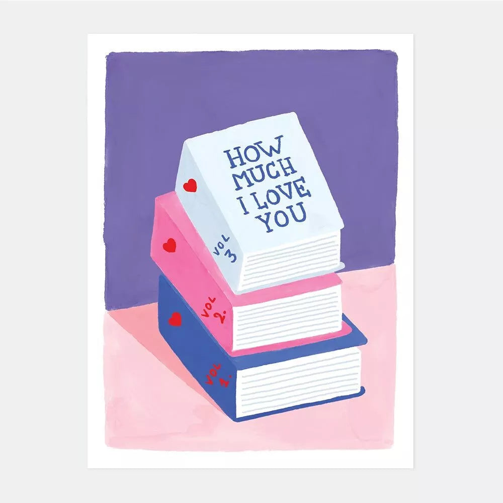 Poster How much I love you - All the ways to say