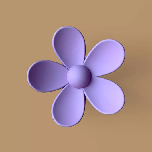 Pince a cheveux fleur lilas foncé - Agathe and coco