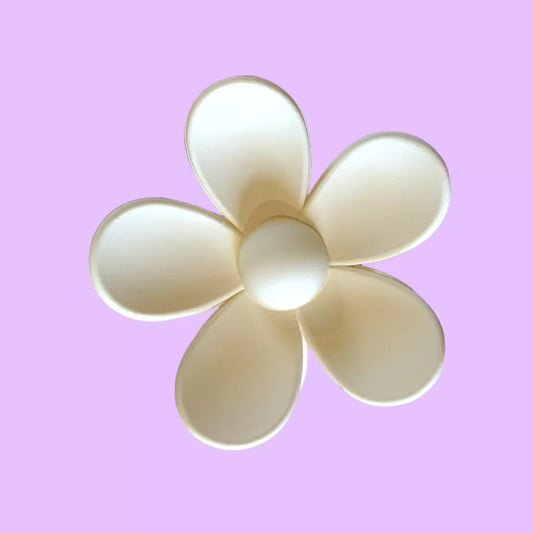 Pince a cheveux fleur écru - Agathe and coco