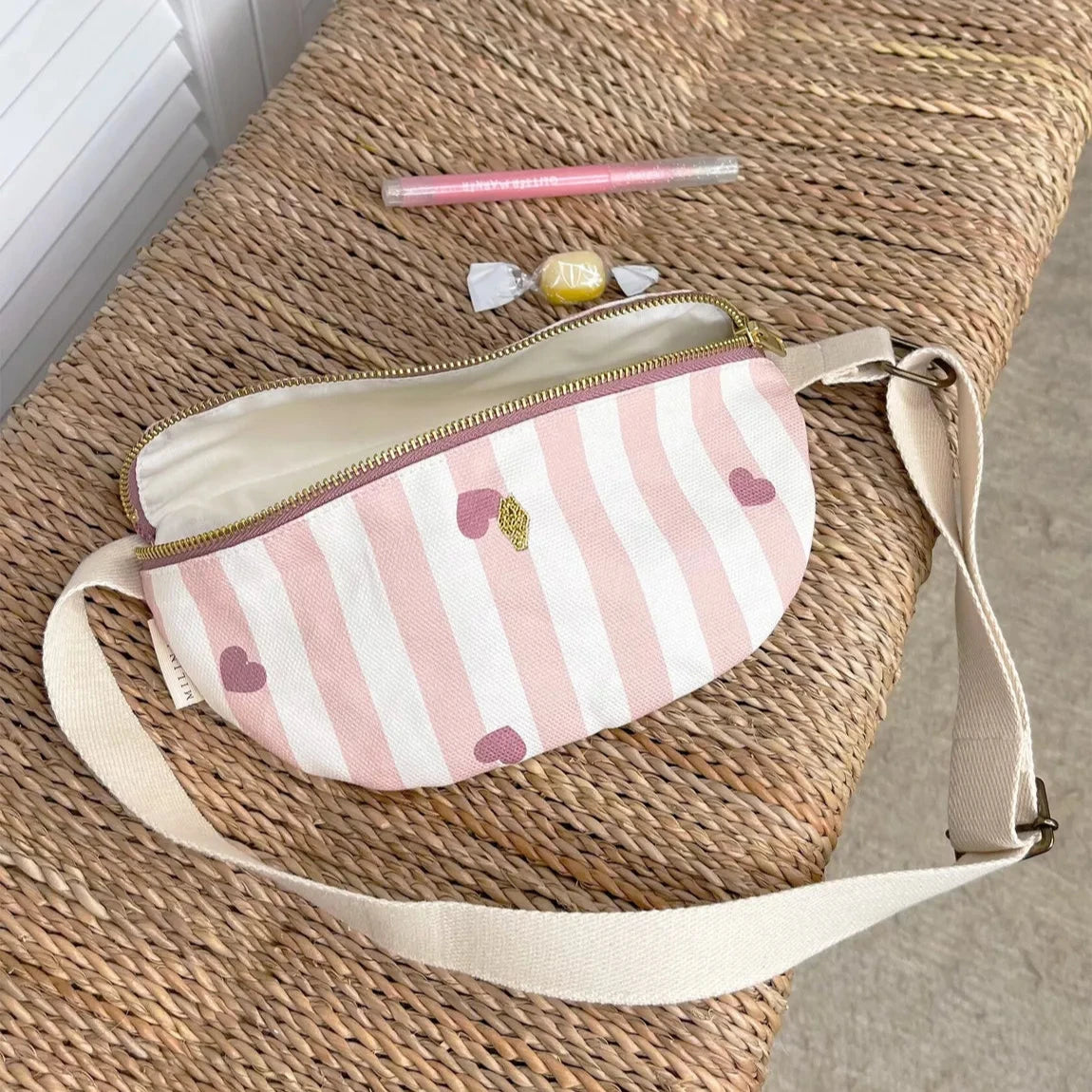 Sac banane enfant candy cane - Ti'bob - Milinane