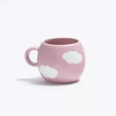 Tasse nuage rose 90ml - Eggbackhome