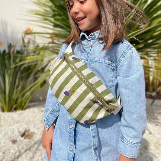 Sac banane enfant Stripe & Love - Ti'bob - Milinane