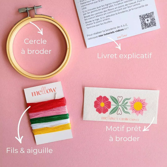 kit broderie débutant mellow