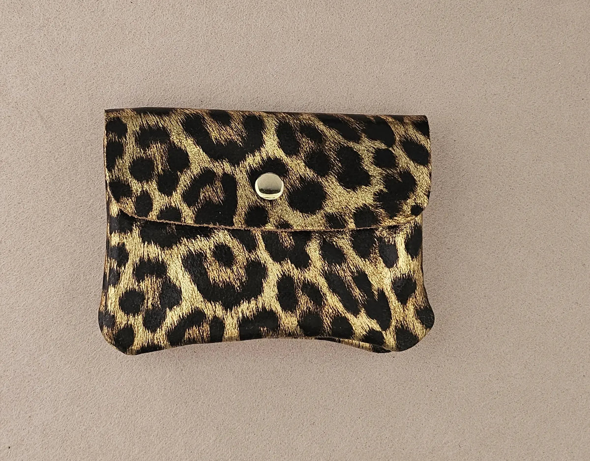 Porte-monnaie - Cuir, double poches - Léo Foncé - Royal Marais