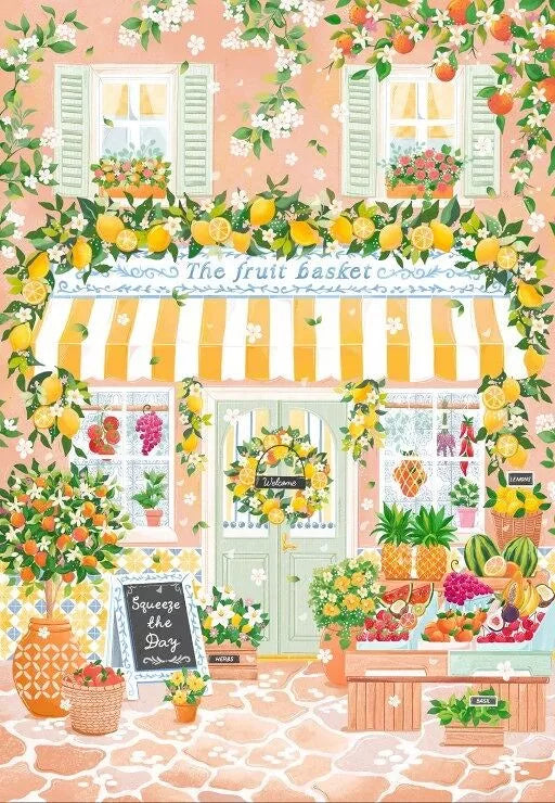 Puzzle 1000p Le Panier à Fruits - Pieces and Peace