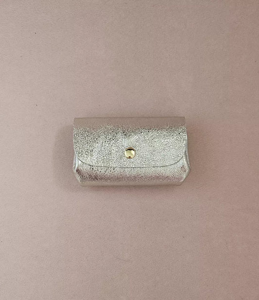 Porte monnaie cuir triple poches - Royal Marais