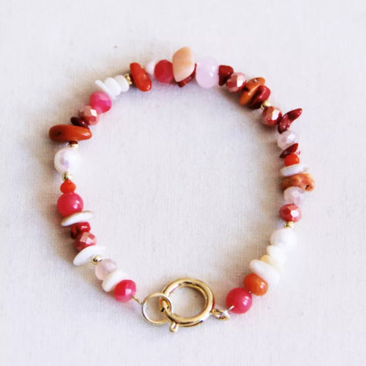 Bracelet de perles mélangées - Bazou
