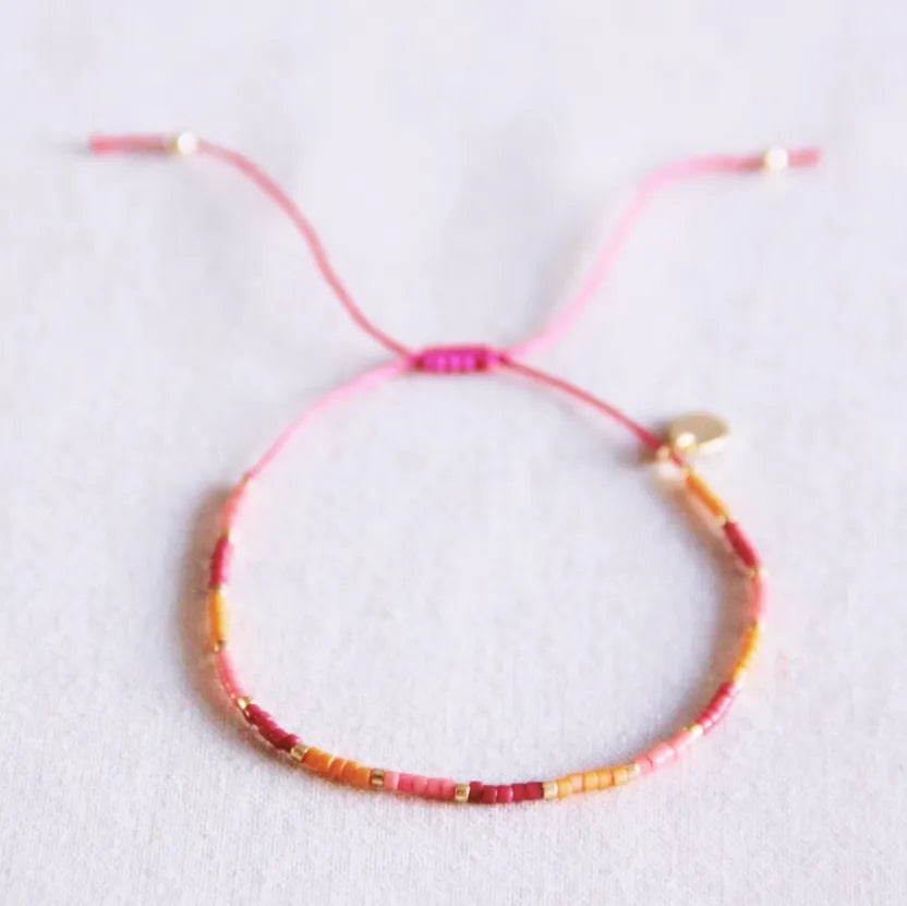 Bracelet Miyuki bloc de couleurs - Bazou