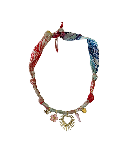 Collie Rouge Bleu Cosmic Vibes coeur - Badhnati