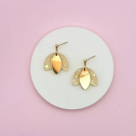 Boucles d’oreilles Lotus - Studio Annette