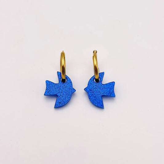 Oiseaux pailletés - Paire complète - Studio Annette