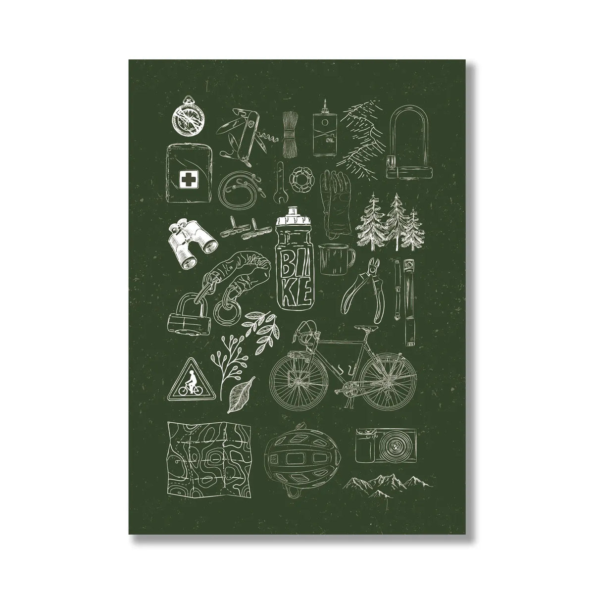Carte Vélo équipement - Aventura