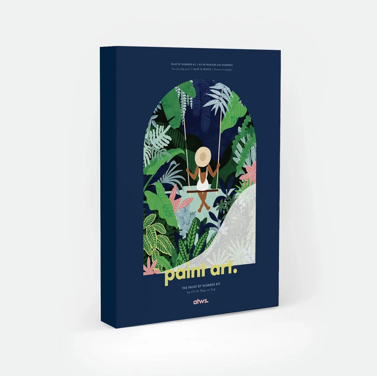 Illustration à peindre "Swing" - All the ways to say