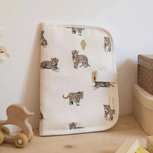 Protège Carnet de Tigre Milk - EDGAR - Milinane