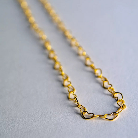 Collier Entwined Hearts Necklace  - Adorabili Paris