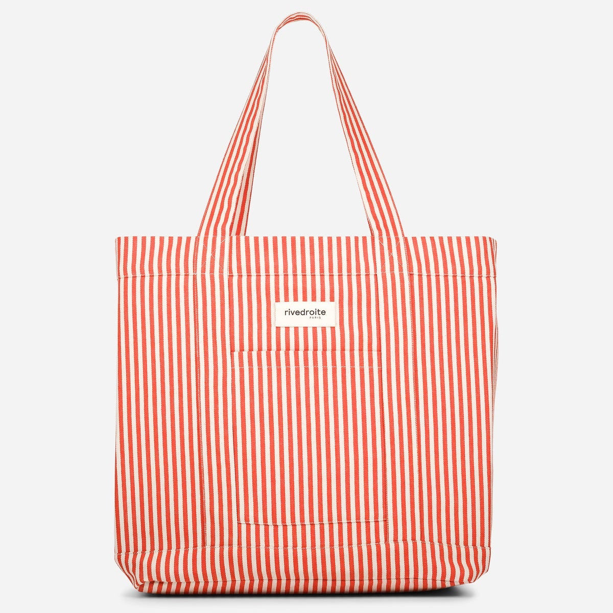 Sac Amelot rayé rouge - Rive droite