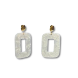 Boucles d'oreilles LOU Ivoire - Atelier Marpo