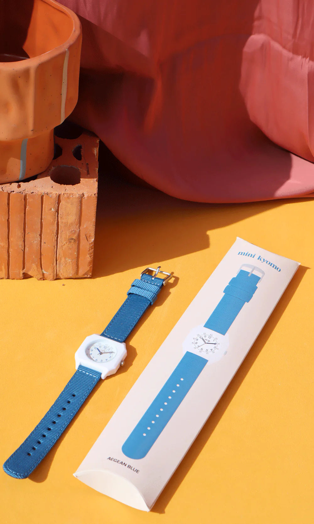 Montre Bleue Océan - Mini Kyomo