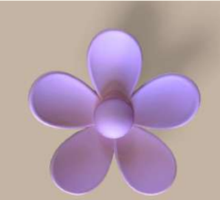 Pince a cheveux fleur grand modèle - Agathe and coco