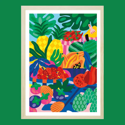 Illustration le Marché - Piment Martin