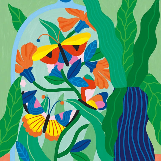 Illustration les Papillons - Piment Martin