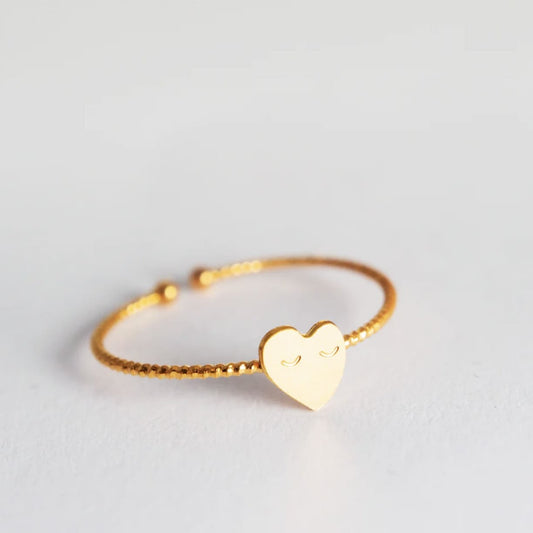 Bague enfant réglable Coeur - Adorabili Paris