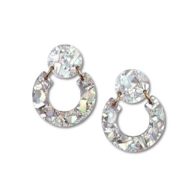 Boucles d'oreilles Georgette Argent - Studio Annette