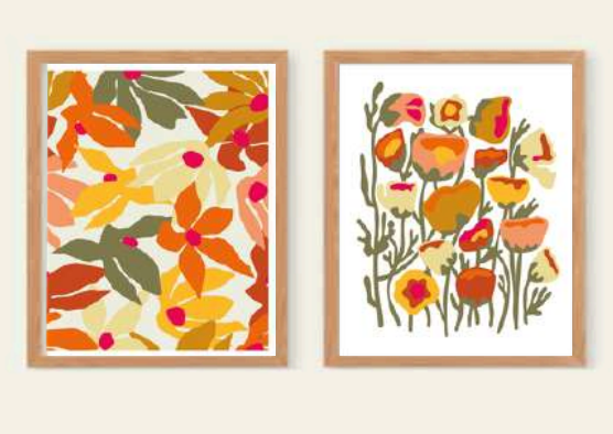 Set peinture Duo d'illustrations - Salut Irène