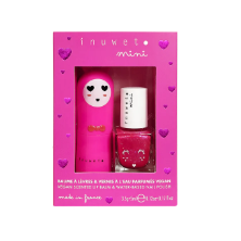 COFFRET DUO VERNIS BAUME ROSE FUSCHIA - INUWET