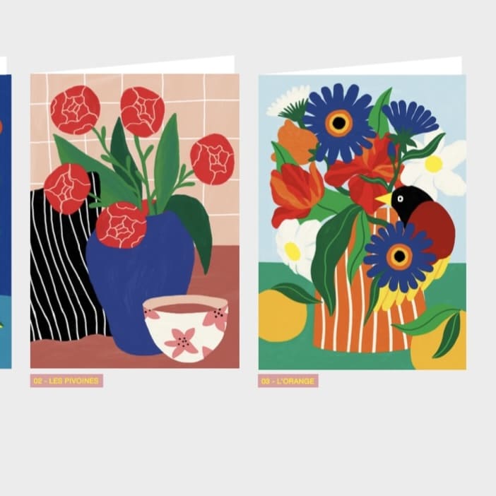 Carte postale L'Oiseau - Piment Martin