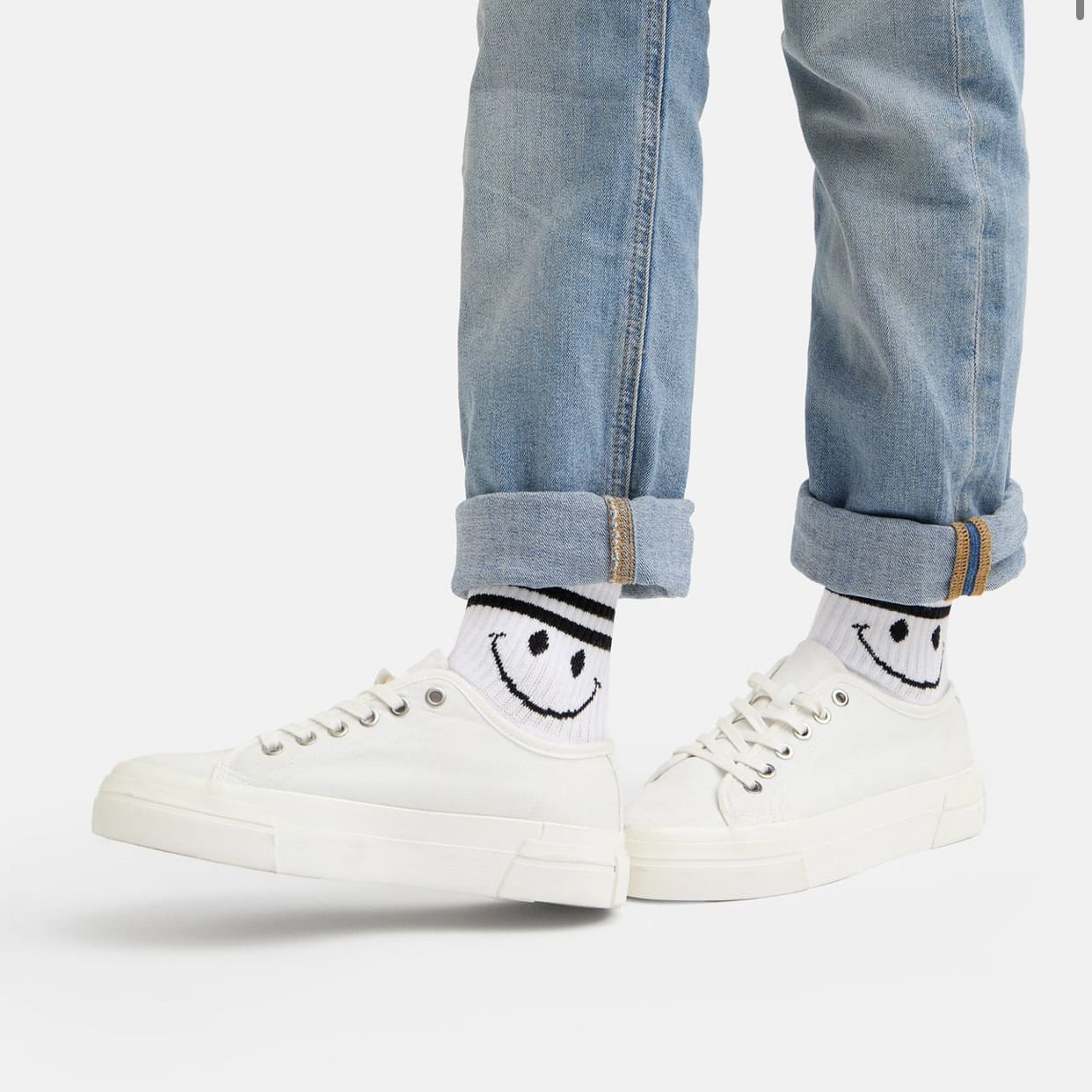 Chaussettes Smile quarter - Natural vibes