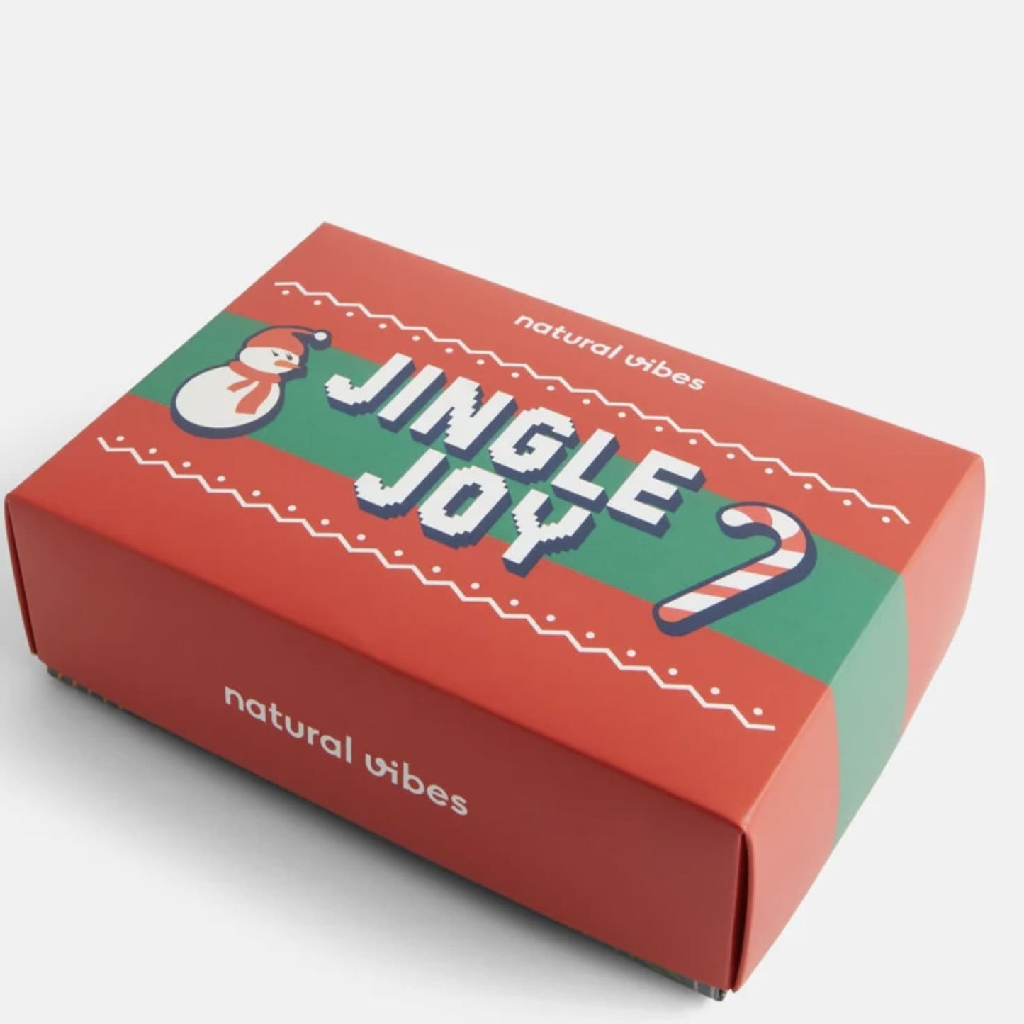 Chaussettes Jingle Joy Noël coffret cadeau (2 pièces) - Natural Vibes