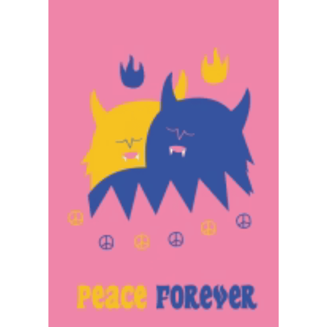 Illustration A5 Peace Forever - Evv Hill