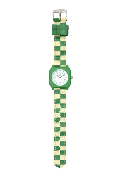 Montre Damier Vert - Mini Kyomo