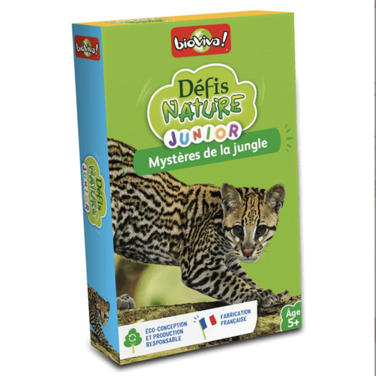 Jeu défis nature junior Mystère de la jungle - Bioviva