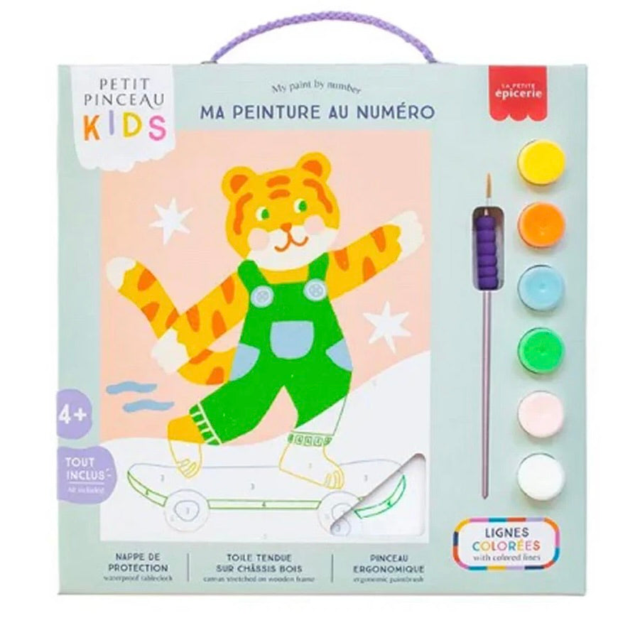 Coffret peinture Petit Pinceau Titi Skate - La Petite Épicerie